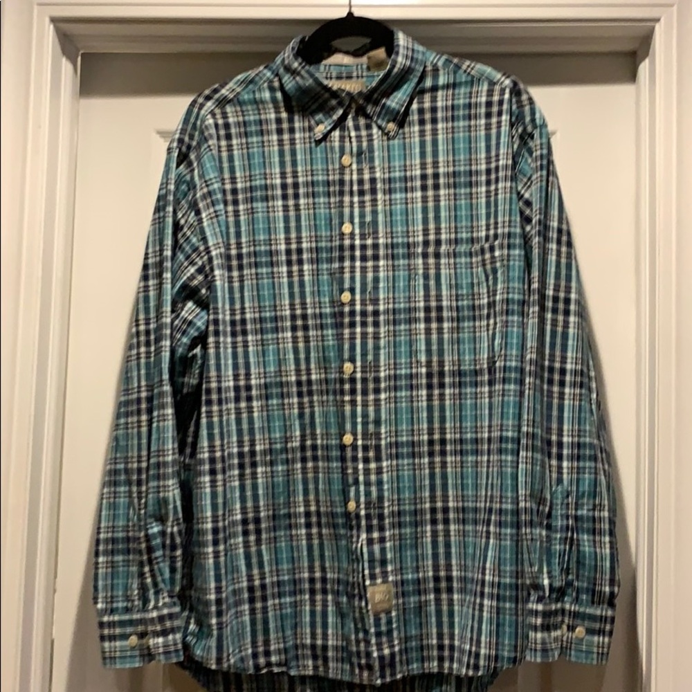 Khakis by arrow long sleeve shirt